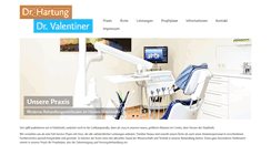 Desktop Screenshot of hartung-valentiner.de