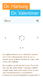 Mobile Screenshot of hartung-valentiner.de